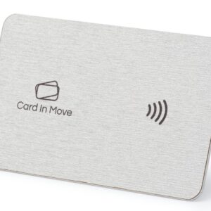 NFC Okos névjegykártya digitális névjegykártya Standard design Ezüst Fém CardInMove termék