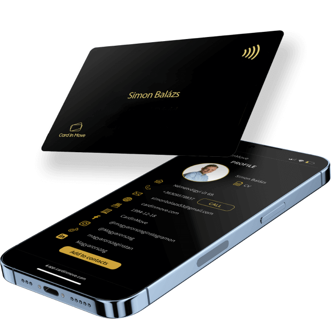 Digitális névjegykártya ajándék Cardinmove-tól korlátlan adatszerkesztés és kapcsolatmegosztás 2023-ig