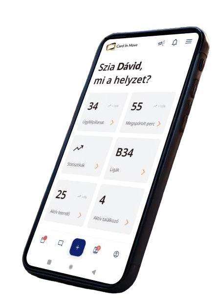 Digitális névjegykártya korlátlan bemutatkozási és adatszerkesztési beállítással ajándékba - A Cardinmove terméke